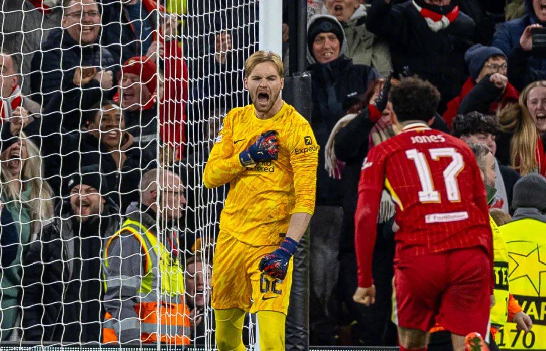 利物浦门将多次救险，当选全场最佳球员，以及.